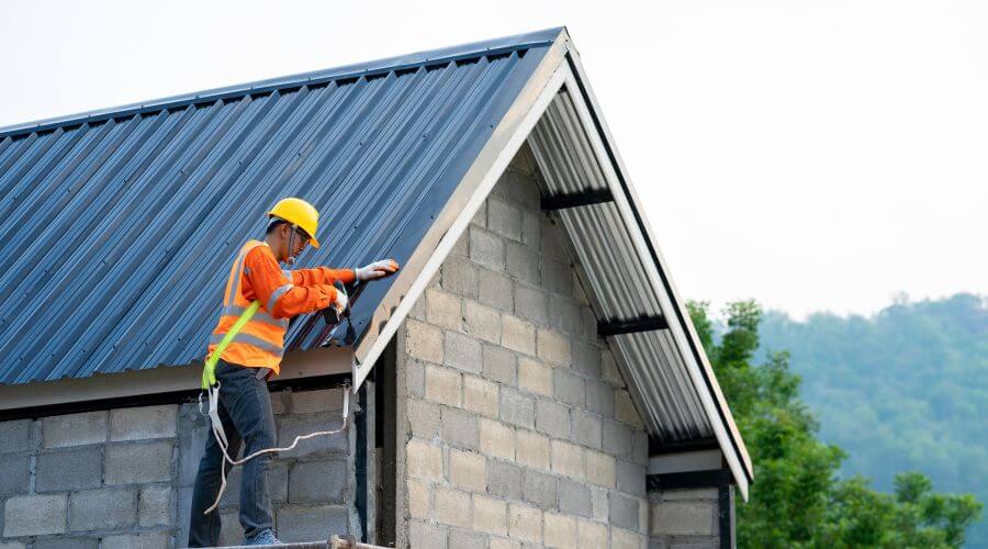 Professional metal roof installation in Watkins, MN